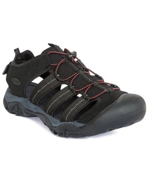Trespass Herren Torrance Sandalen (Schwarz)