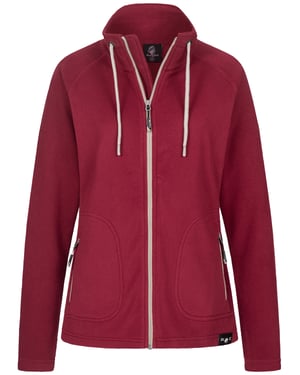 Rock Creek Fleecejacke Weinrot