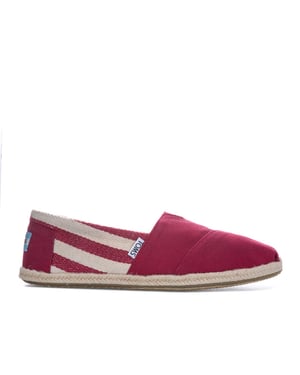 Toms University Classic Alpargata Red Damenschuhe