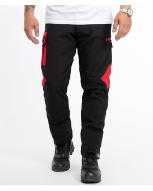 Rock Creek Softshellhose Schwarz