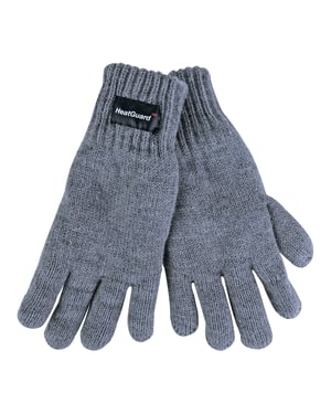 Thinsulate - Kinder-Strickhandschuhe | Jungen-Winterhandschuhe - Grau