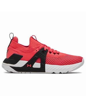 Under Armour Project Rock 4 Red Damen Trainer