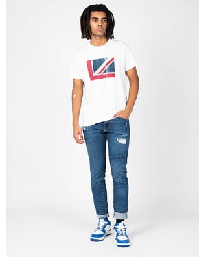 Pepe Jeans T-shirt Ramone Männer Weiß