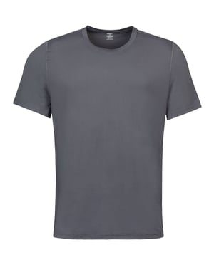 Herren-Thermo-T-Shirt für den Winter | Wärmespeicher | Atmungsaktive Thermal Short Sleeve T Shirt - Grau