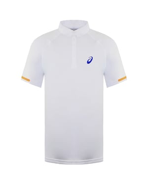 Asics Athlete Herren Weißes Tennispoloshirt