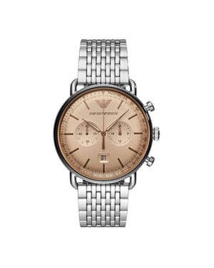 Emporio Armani AR11239 Chronograph Edelstahl Herrenuhr