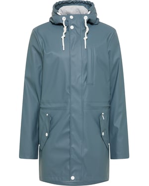 ICEBOUND Regenmantel Herren Blaugrau