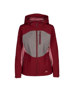 Trespass - "Eckwood" Softshelljacke für Damen (dunkele Kirsche)