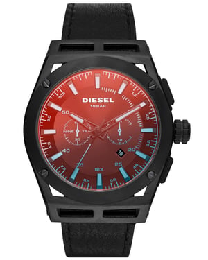 Diesel Timeframe Schwarz Herren Armbanduhr DZ4544
