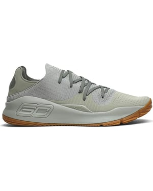 Under Armour Curry 4 Low Basketball Herren Green Trainer