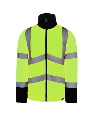 Dickies Hi-Vis Loudon Mens Yellow Reflective Jacke
