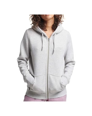 Sweatshirt Superdry Damen Vintage Logo Bestickt