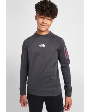 The North Face Mittellegi Junior Jungen Crew Sweatshirt in dunkelgrau