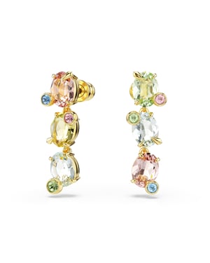 Swarovski 'Gema' Damen Ohrhänger aus vergoldetem Metall - Gold 5714815