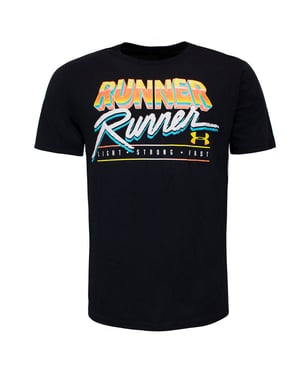 Under Armour Kurzärmel Crew Neck Black Herren T-Shirt 1350766 001