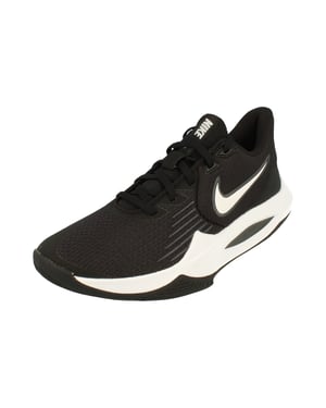 Nike Präzision V Herren Basketball Schwarz Turnschuhe