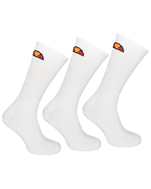 Ellesse 3er-Pack Tisbi Herren Weiße Lange Socken