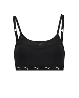 Puma nicht-vorgeformter BH-Top schwarz