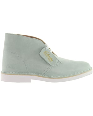 Clarks Originals Desert Womens Green Stiefel