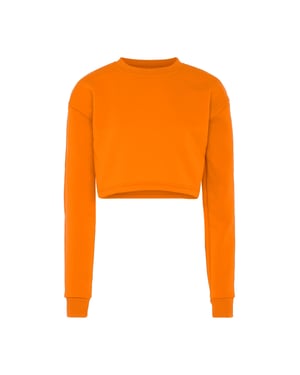 Mymo Sweatshirt Damen orange
