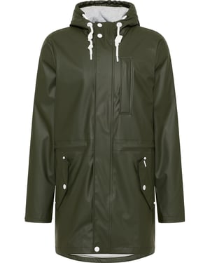 ICEBOUND Regenmantel Herren Dunkeloliv