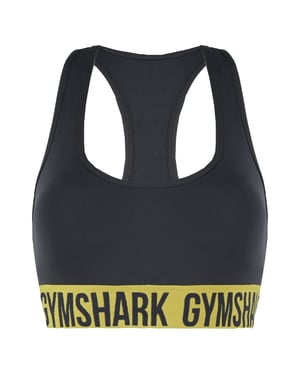 Gymshark Fit Womens Charcoal Sports BH