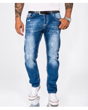 Rock Creek Jeans Blau