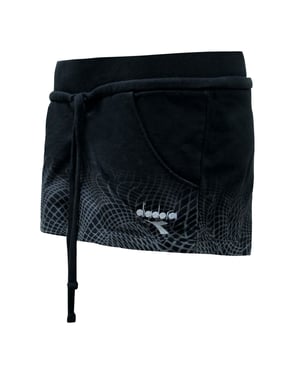 Diadora Logo Womens Black Shorts