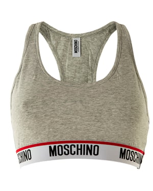 Moschino Bustier Racerback Stretch Baumwolle