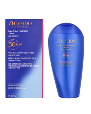 Shiseido Expert Sun Protector Face & Body Lotion SPF50+.