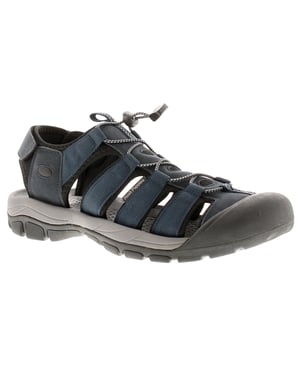 Herren Pu Upper Active Geschlossene Zehensandale mit Touch Fastening