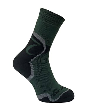 Dr Hunter - Herren dicke warme gepolsterte Sohle Merinowolle thermische Wandern Socken