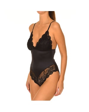 Träger-Bodysuit mit Spitze