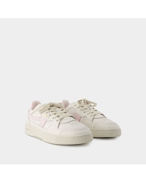 Sneakers Dice Stripe - Axel Arigato - Leder - Weiß/Pink
