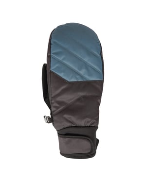 Mountain Warehouse Herren Arctic Edge Wasserdichte Skihandschuhe (Schwarz/Blau)