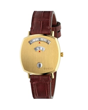 Gucci YA157405 GRIP Gold Unisex-Uhr