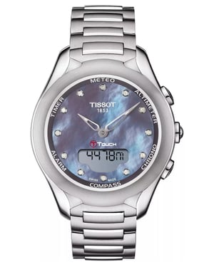 Tissot T-Touch Solar Damenuhr Silber T0752201110601