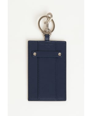 Trussardi en cuir bleu en cuir masculin