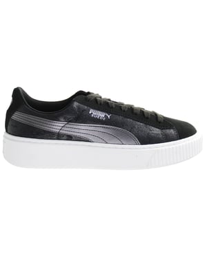 Puma -Plattform Safari Womens Black Trainer