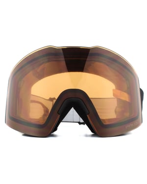 Oakley Skibrille Fall Line XL OO7099-18 Matt Schwarz Prizm Persimmon