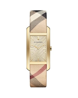Burberry BU9509 20mm Pioneer Gold Zifferblatt Damenuhr