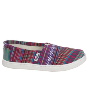 Toms Classic Multicolor Kids Espadrilles