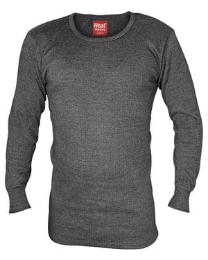 Heat Holders - Herren-Baumwoll-Wärmeunterwäsche Langarm-Top-Weste