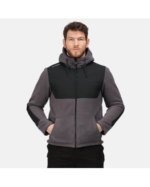 Regatta Herren Garrison Kapuzenjacke (Eisen/Schwarz)