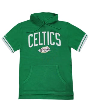 Mitchell & Ness Boston Celtics NBA Französisch Terry Herren Hoodie T-Shirt