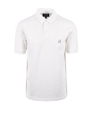 Armani Exchange Regular Poloshirt Off-White