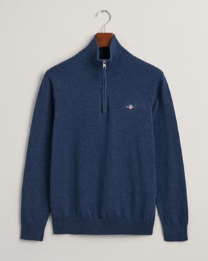 Gant Classic Cotton Half Zip Strickpullover