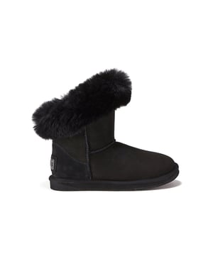 Australia Luxe Foxy Xtra Kurze schwarze Stiefel