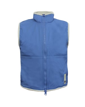 Nike Reversible Kids Blue Fleece Gilet