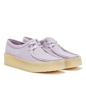 Clarks Wallabee Cup Nubuck Womens Lilac Schuhe - (Lila)